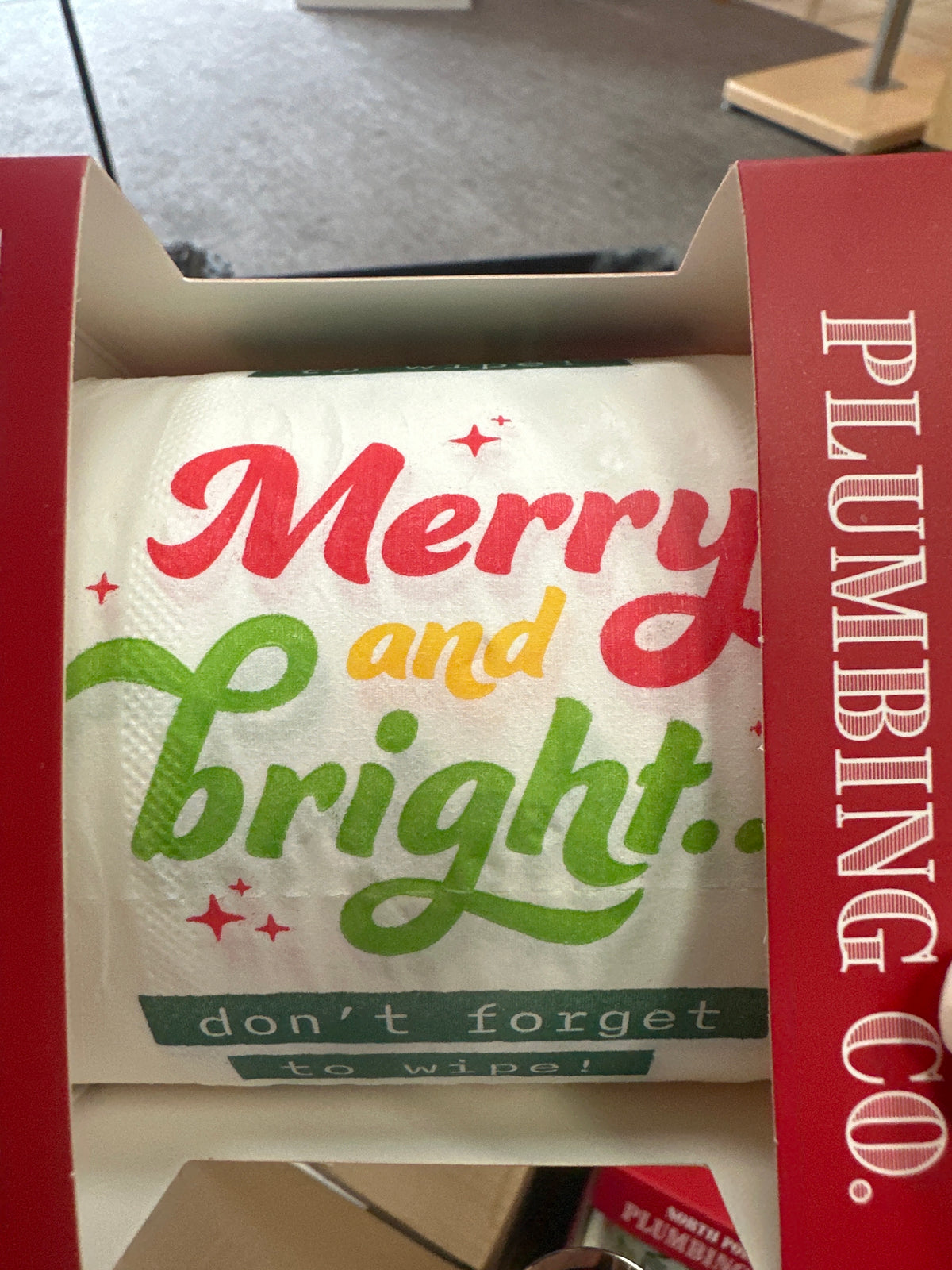Holiday Toilet Paper