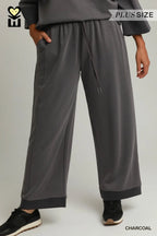 Curvy Charcoal Pant set