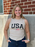 USA Khaki Tank