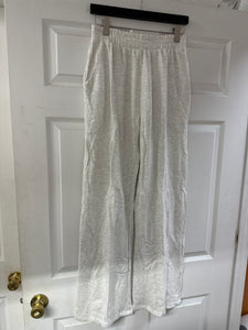 Ash Grey Wide Leg Terry pant w/pockets