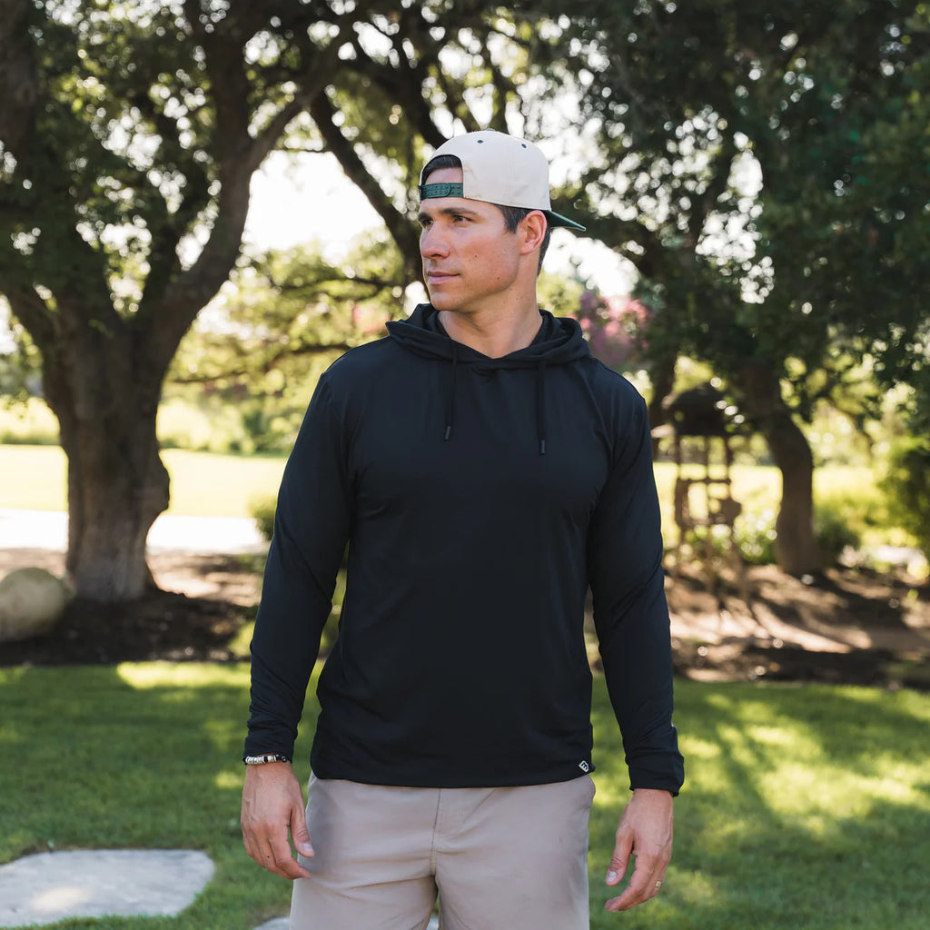 Performance Hoodie Midnight Black