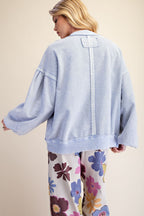 Cotton Blue Cardigan/Jacket