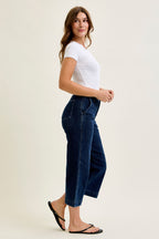 JB Dark Ankle Wide Trouser
