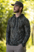 Men’s Lightweight Performance Hoodie-Bottomland Mossy Oak