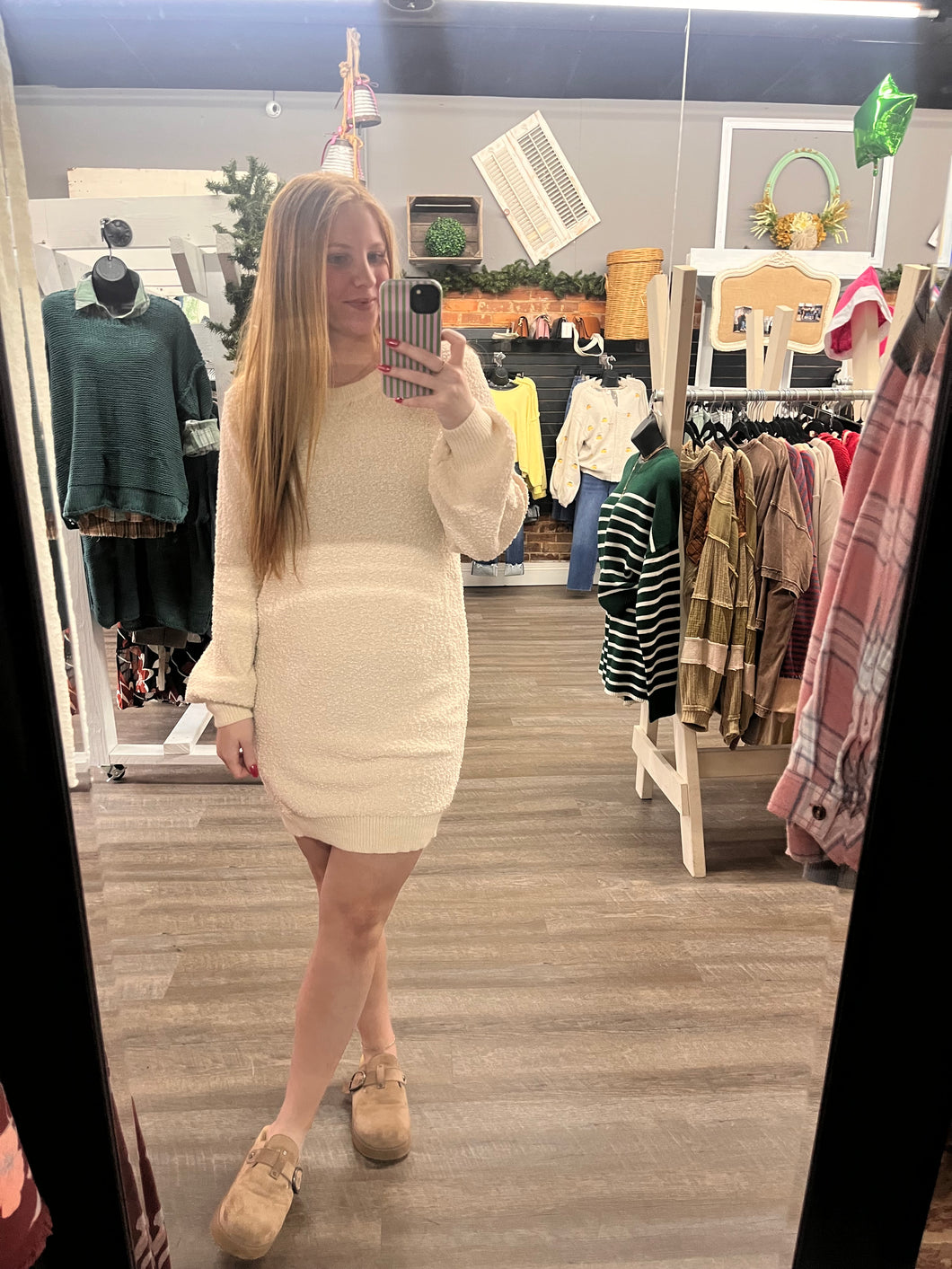 Ivory Sweater Dress