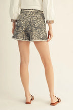 Animal Print Short