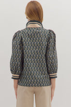 Load image into Gallery viewer, Midnight Floral 3/4 Sleeve Top
