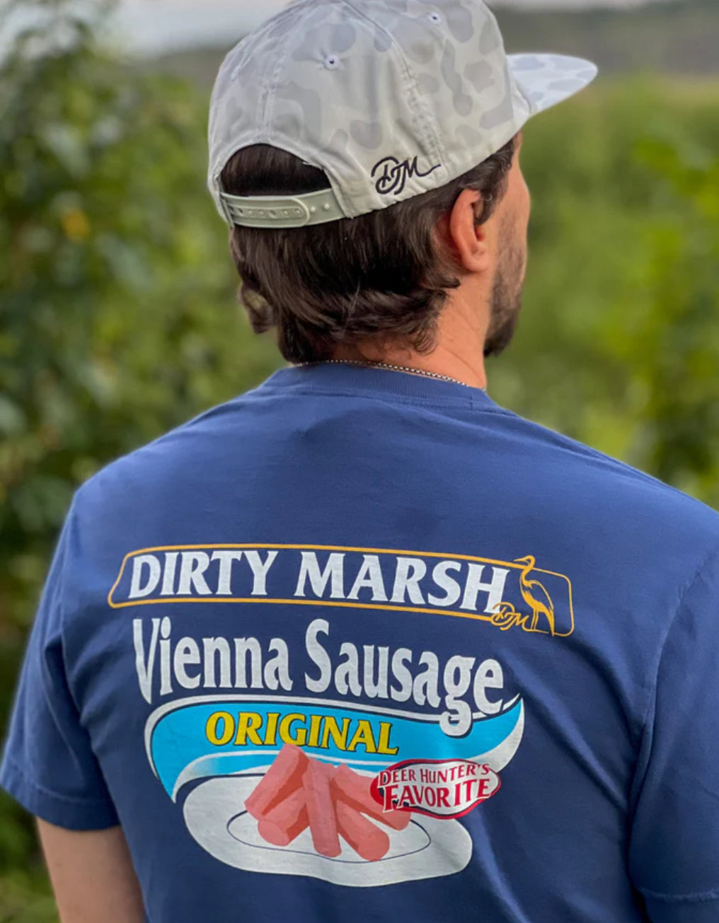 Dirty Sausage Tee -China Blue