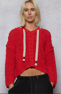 Cherry Red Sweatshirt