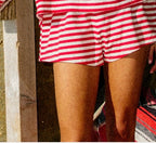 Red Stripe Shorts