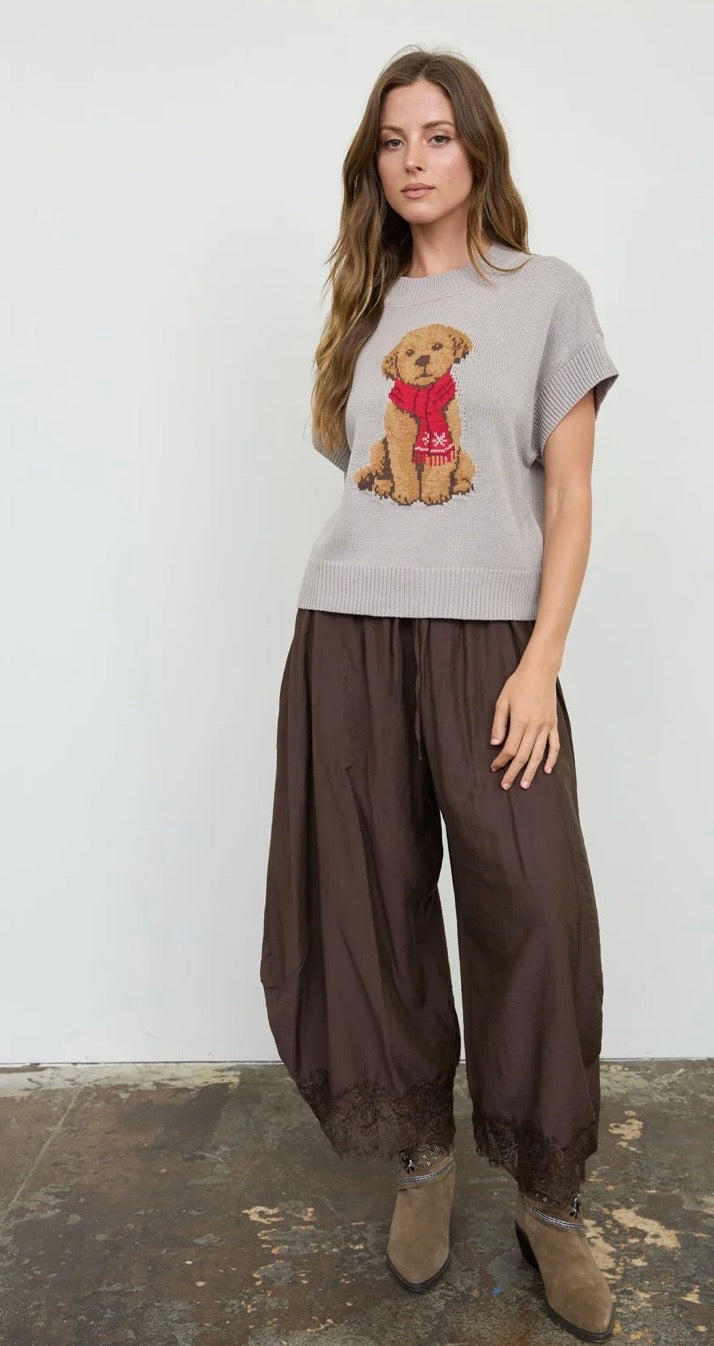 Grey Dog Sweater