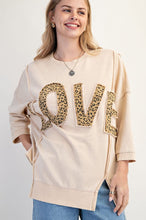 Load image into Gallery viewer, Khaki Love Sweater
