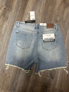 Judy Blue High Waist Magic Destroy Cut Off Shorts