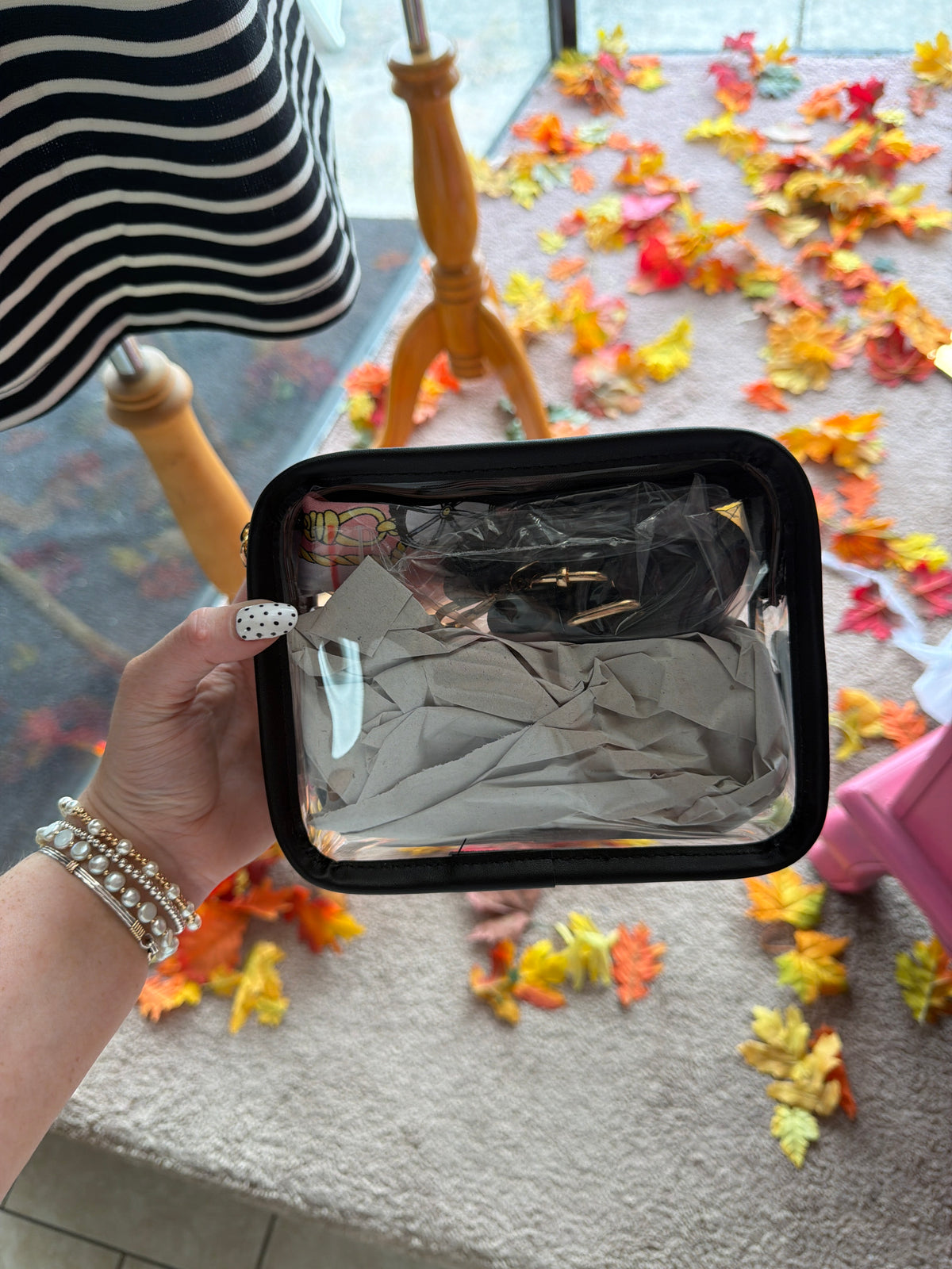 Clear purse