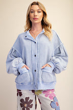 Cotton Blue Cardigan/Jacket