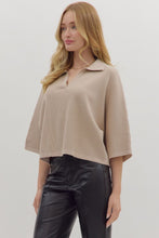 Load image into Gallery viewer, Stone V-Neck 3/4 Sleeve Top
