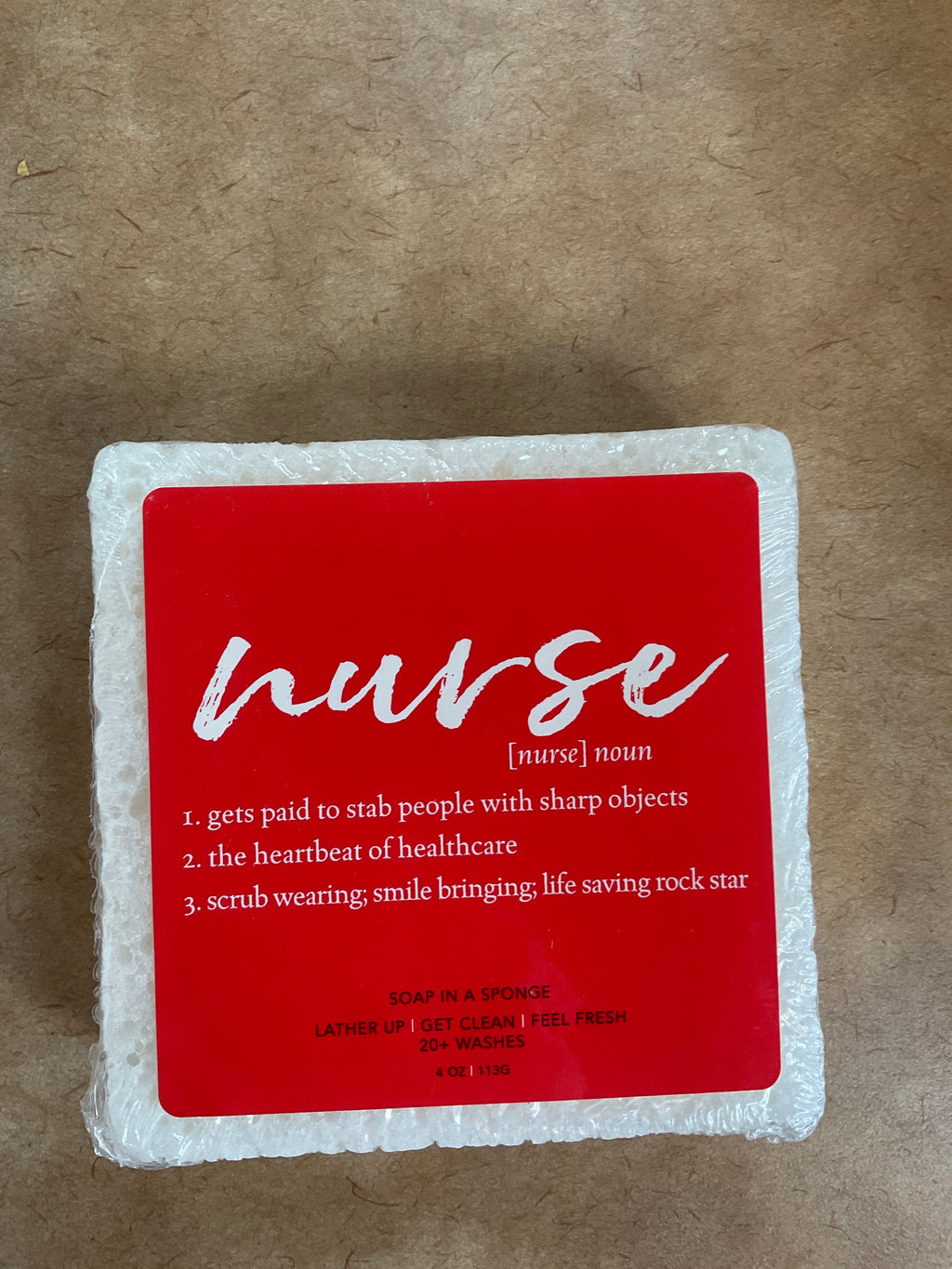 Soap In a Sponge