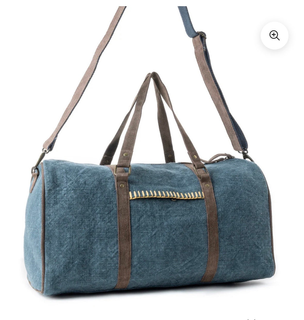 Rustic Roamer Traveler Bag Blue