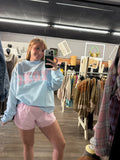 Baby Pink Gingham Shorts