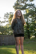Youth Hooded Performance-Mossy Oak Bottomland