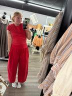 Red Crop Barrel Set