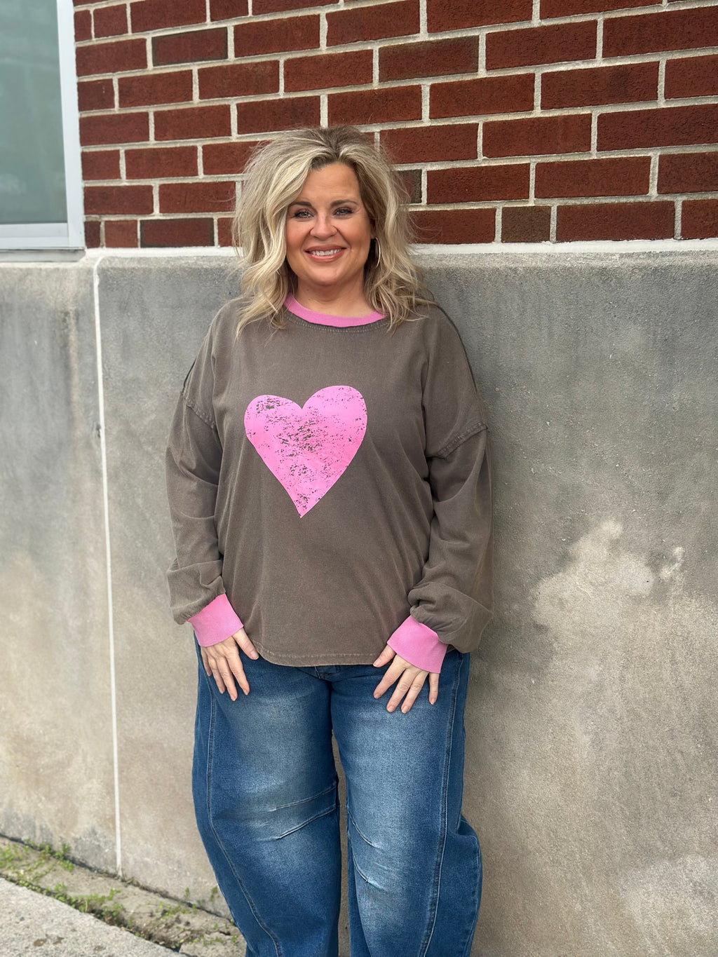 Mocha Heart Top