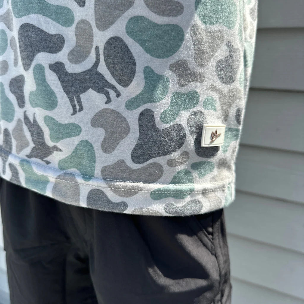 Youth Lightweight Unisex Performance Hoodie Diyala Camo
