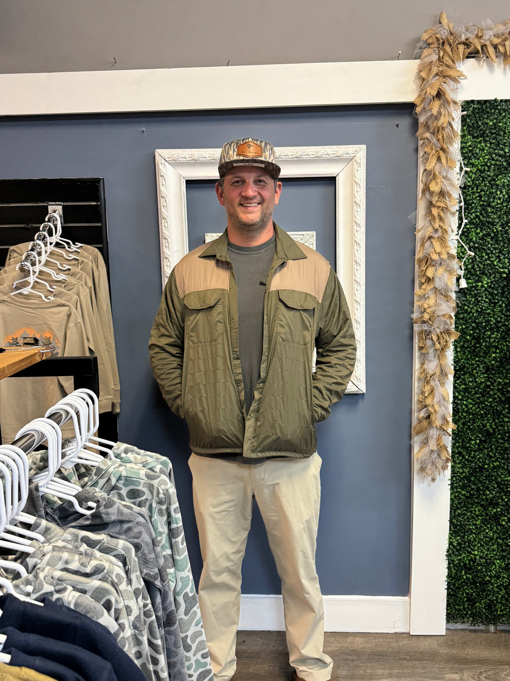 Green Wing-Lodge Jacket