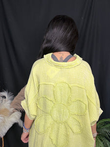 Green Tea Flower Top