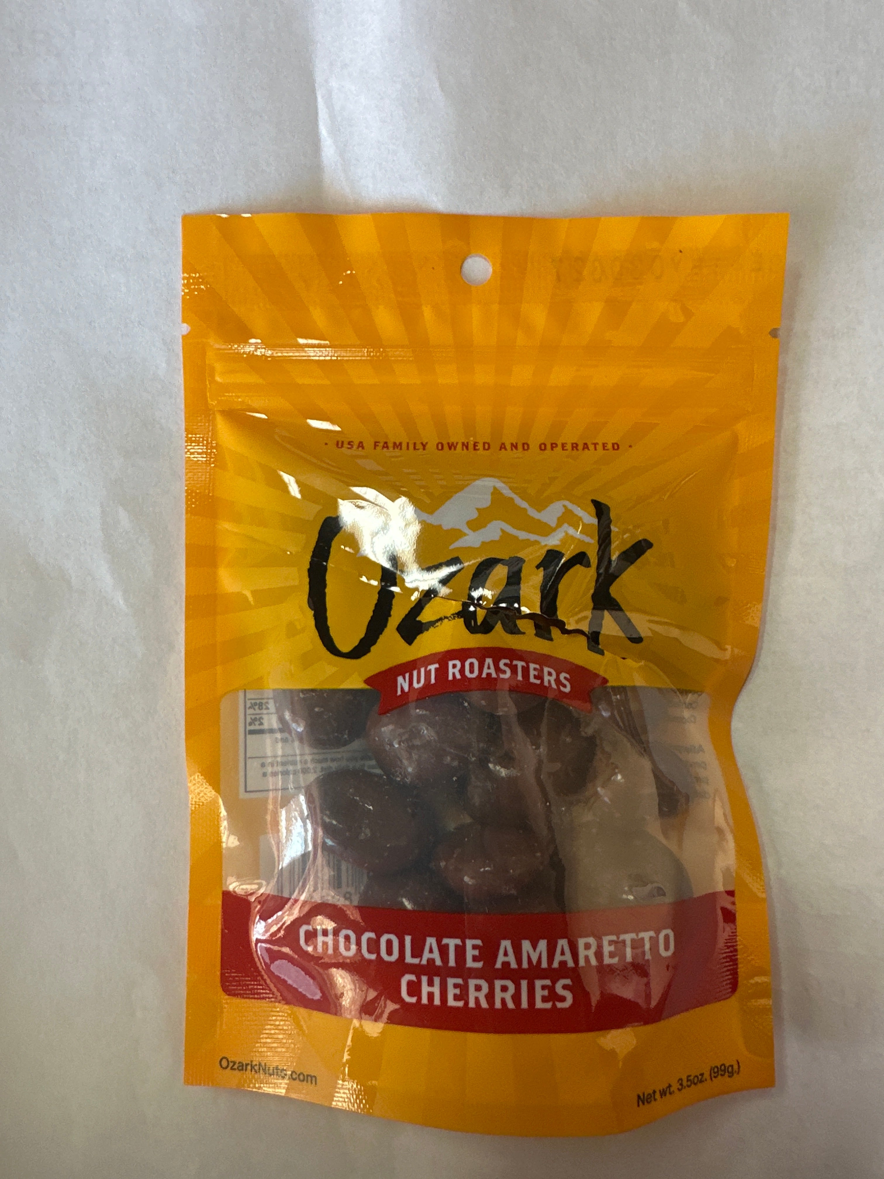 Ozark Chocolate Amaretto Cherries