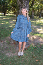 Load image into Gallery viewer, Dirty Wash Denim Dress

