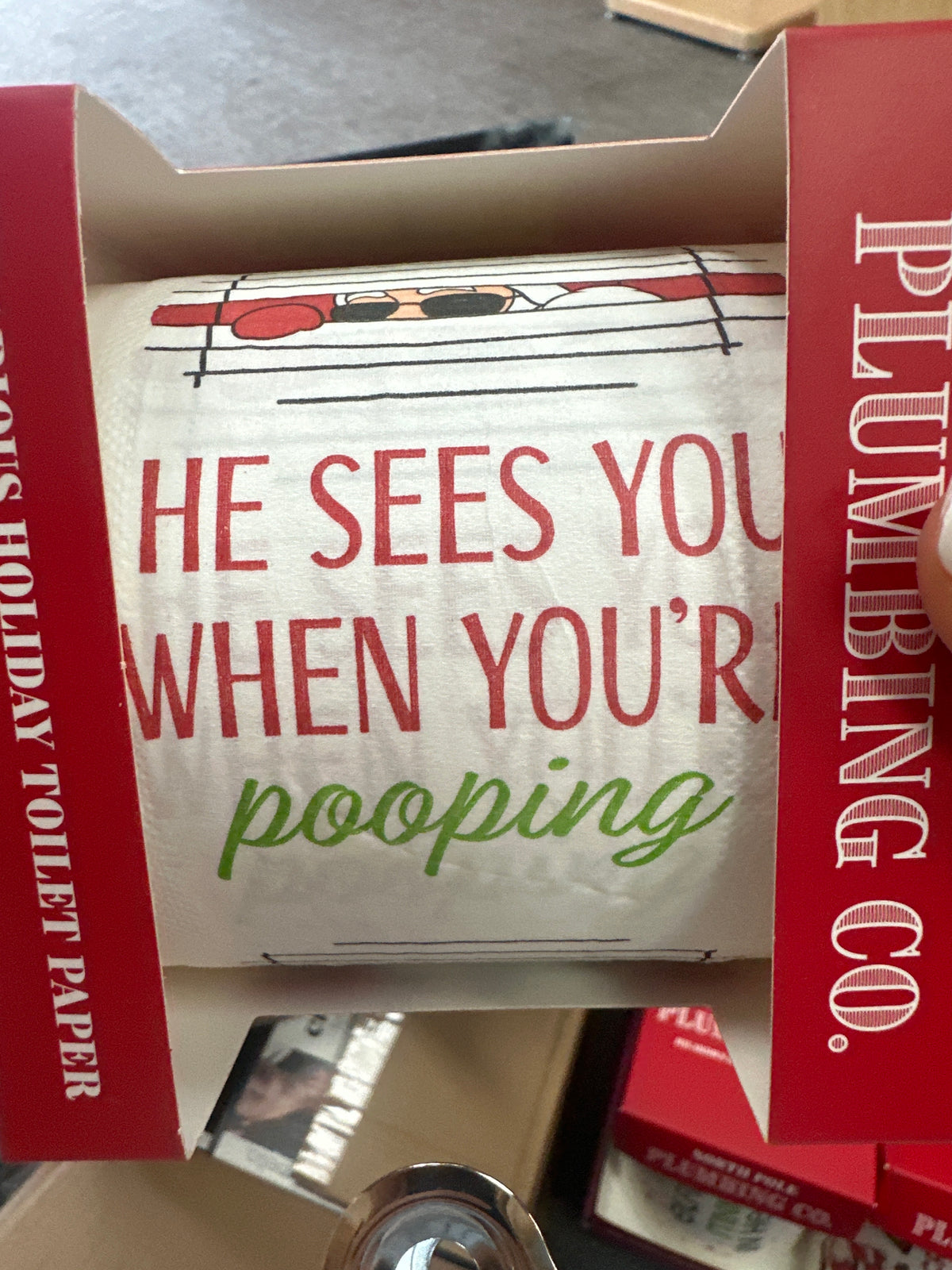 Holiday Toilet Paper