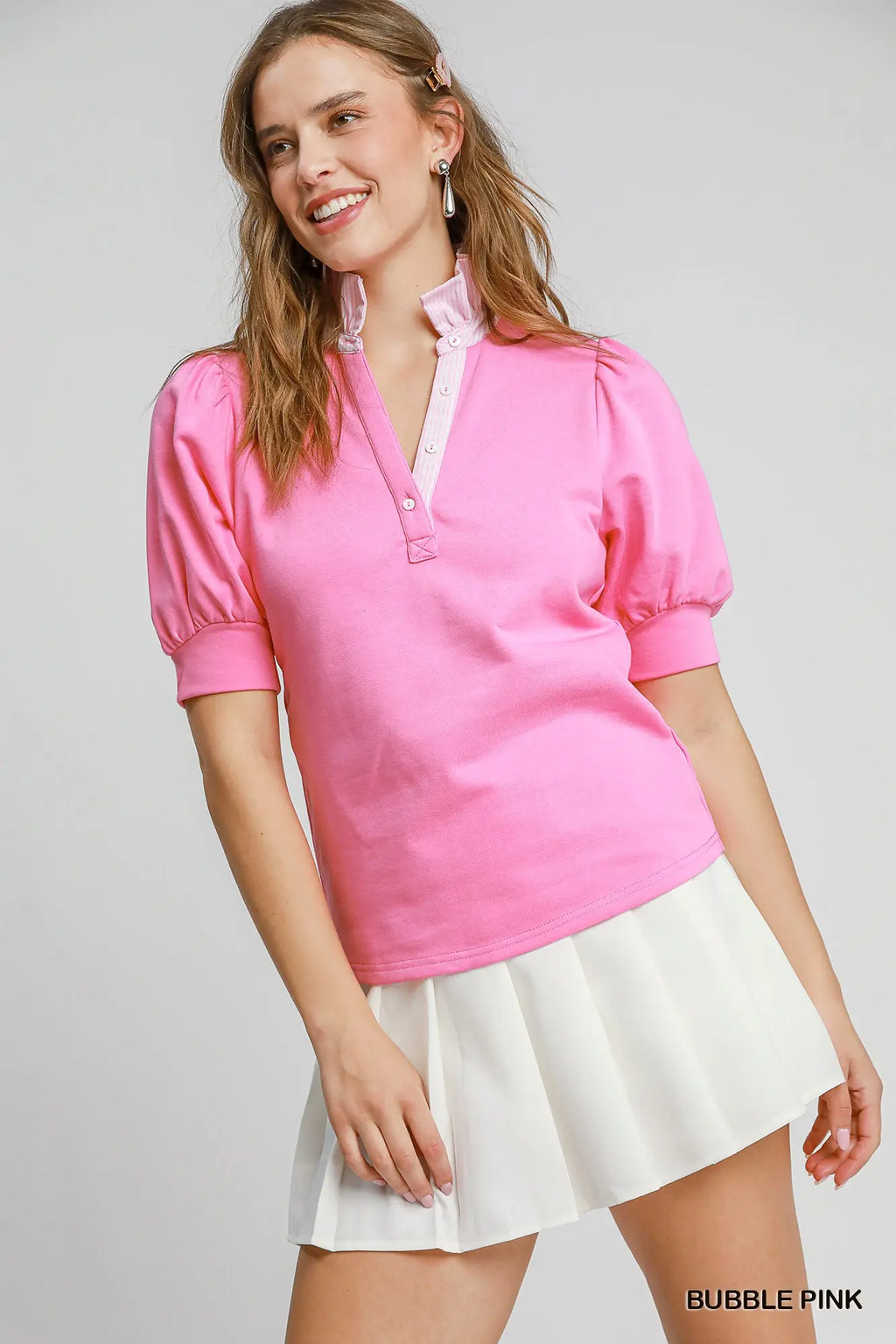 Bubble Pink Top