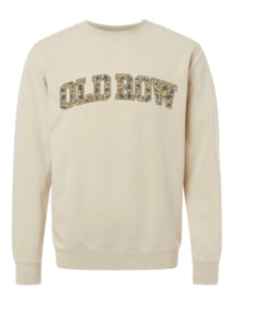 Ivory Camo Crewneck