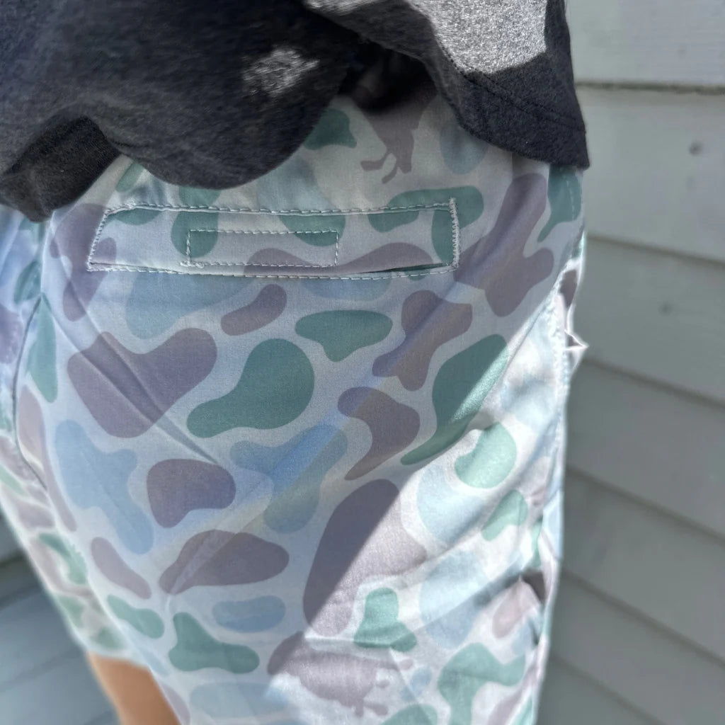 Youth Babylon Camo Shorts 5.5 Unlined
