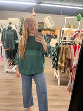 Load image into Gallery viewer, Teal Knit Sweater
