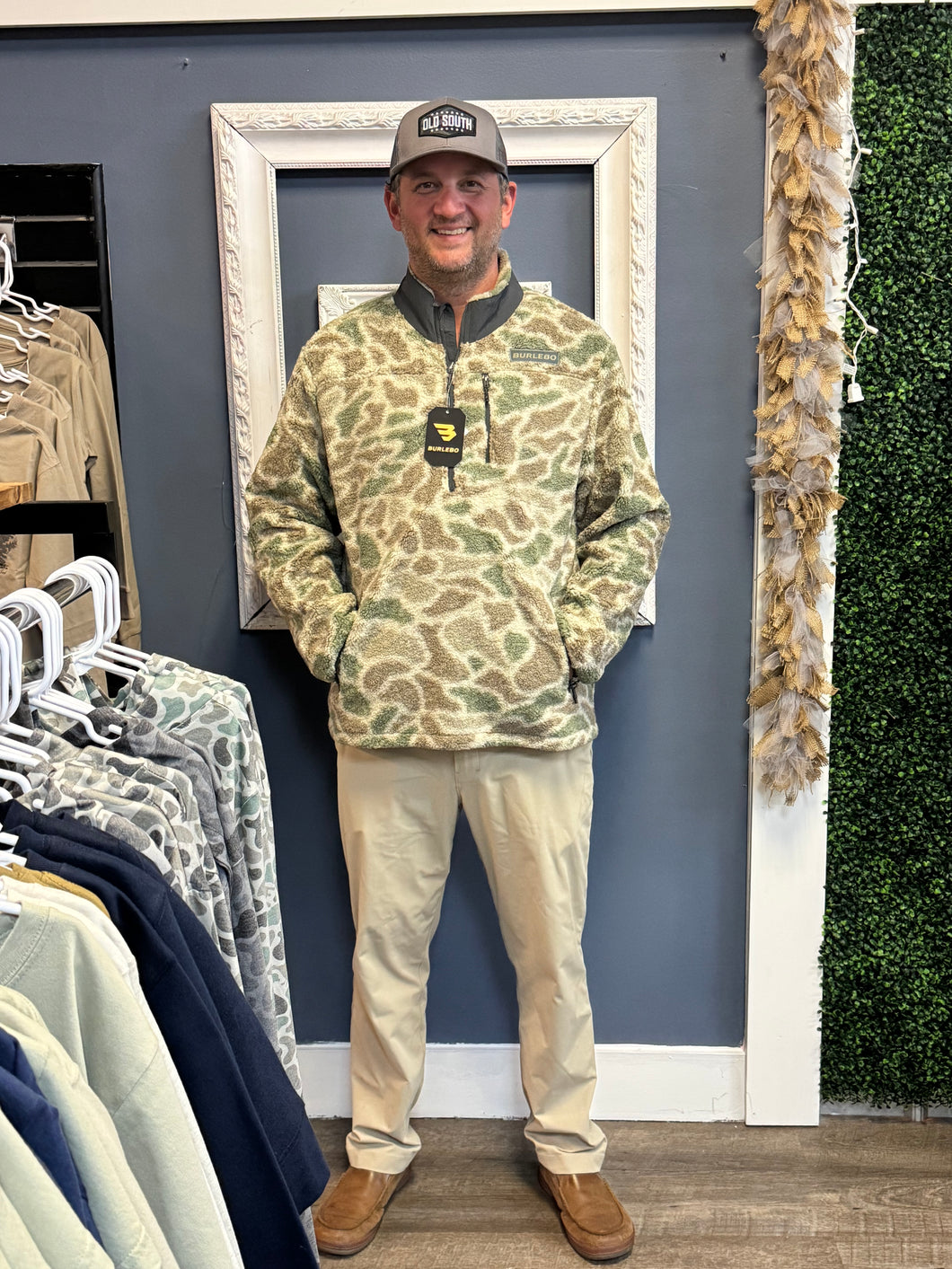 Sherpa - Quarter Zip - Alpine Camo
