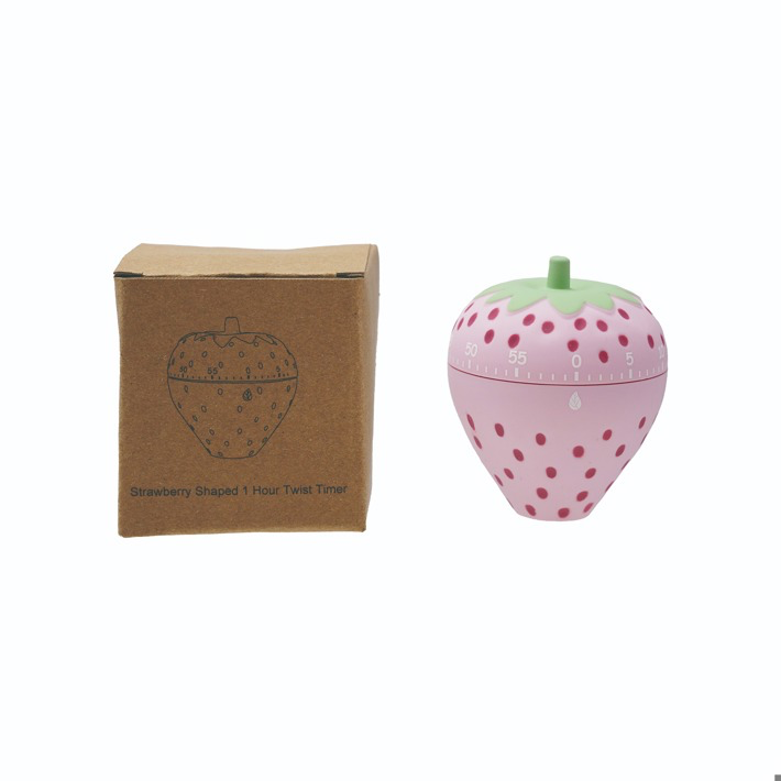 Plastic Strawberry Shaped Timer