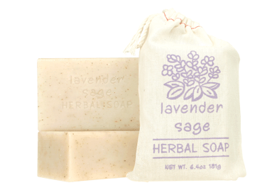 Lavender & Sage Herbal Soap