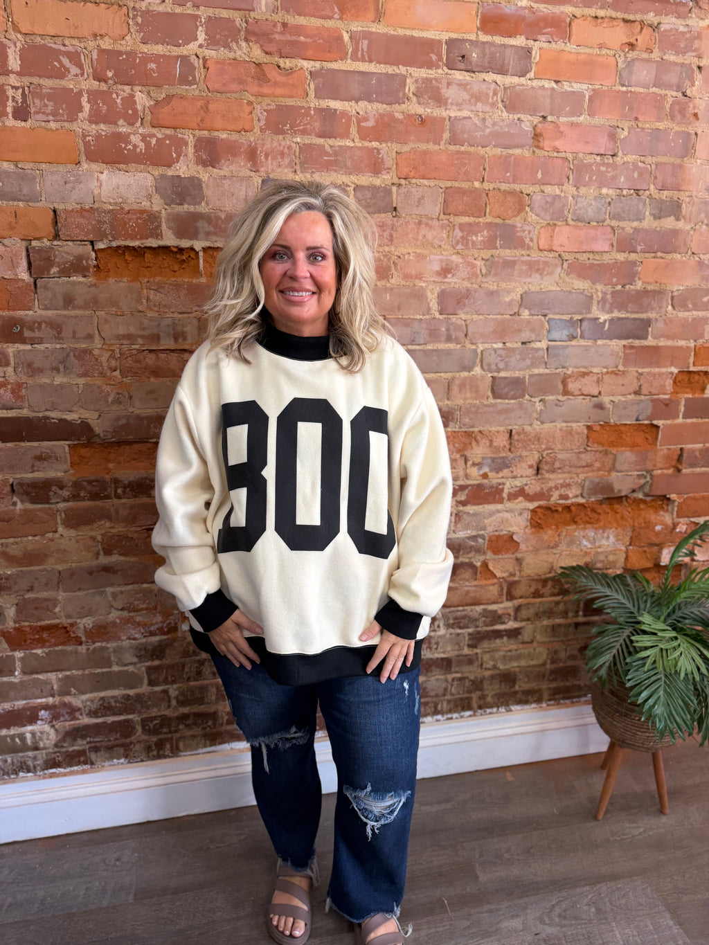 Reversible BOO MockNeck