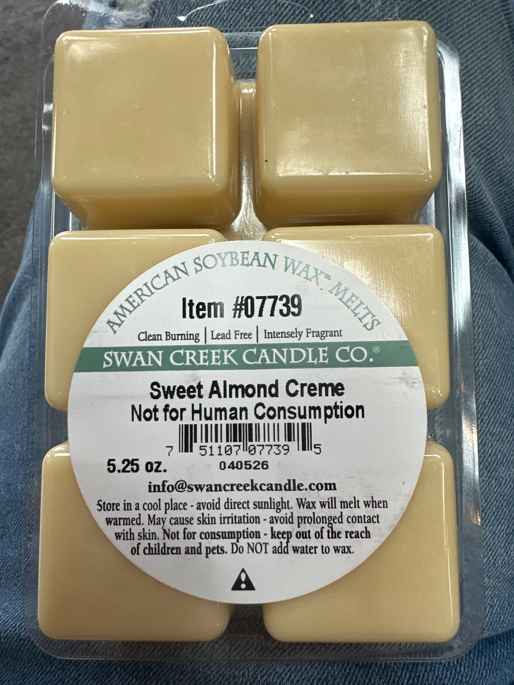 Sweet Almond Creme- Wax Melt