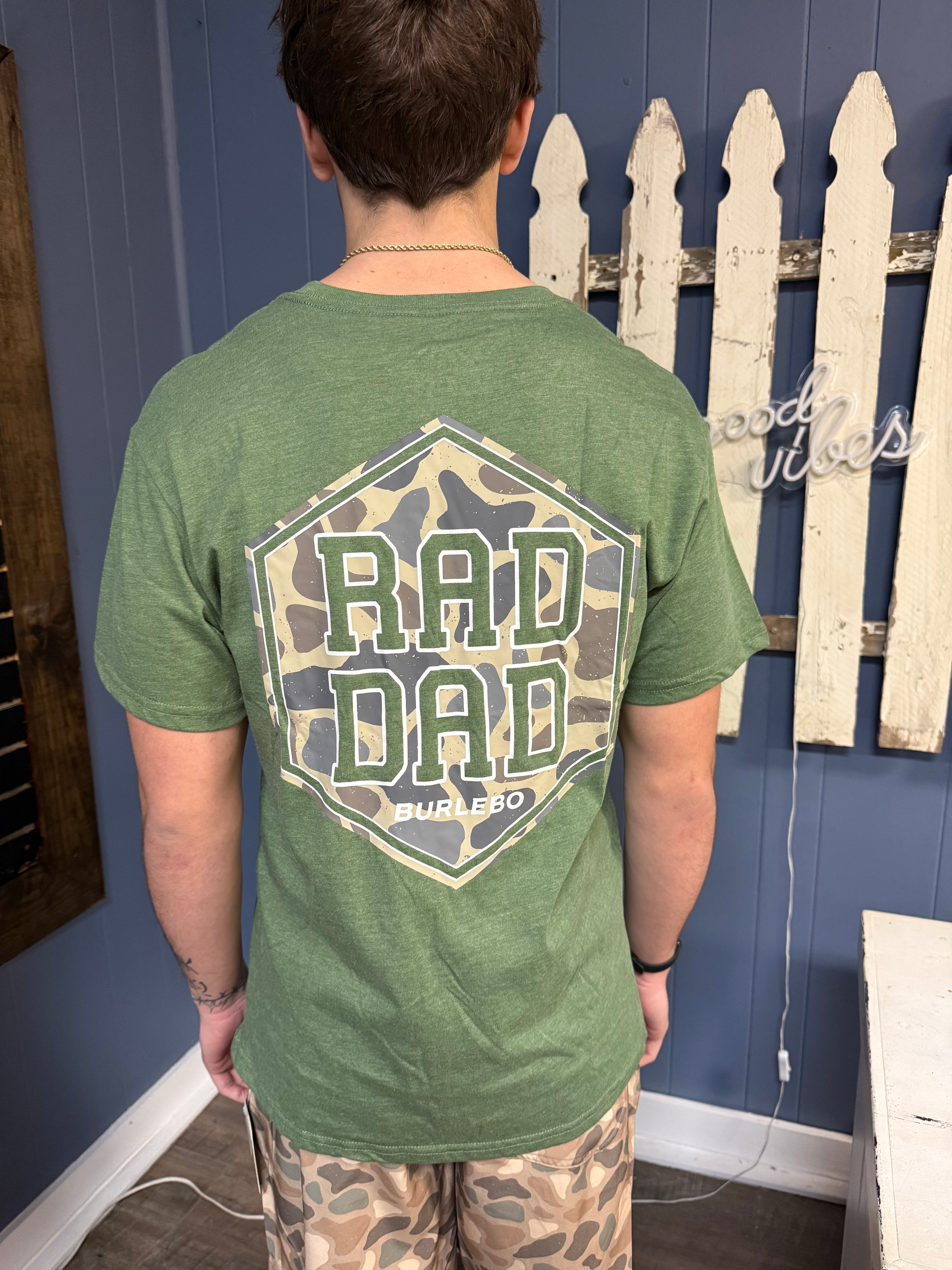 Olive Rad Dad Tee