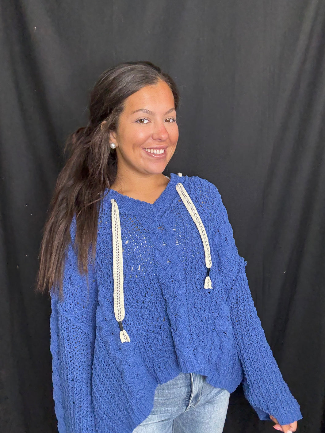 Ultramarine Knit Sweater Pullover