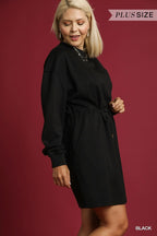 Curvy Black Mini Dress