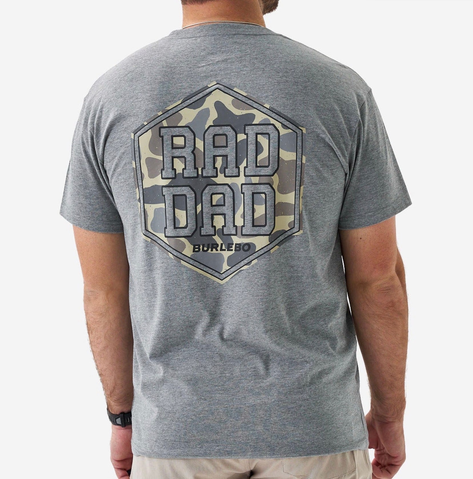 Heather Grey Rad Dad Shirt