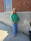 Green Oversized Tee