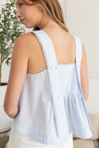 Powder Blue Swing Top