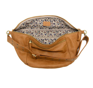 Mel Large Sling Crossbody Bag Mid Tan