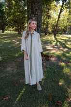 Load image into Gallery viewer, Olive Striped Long Dress

