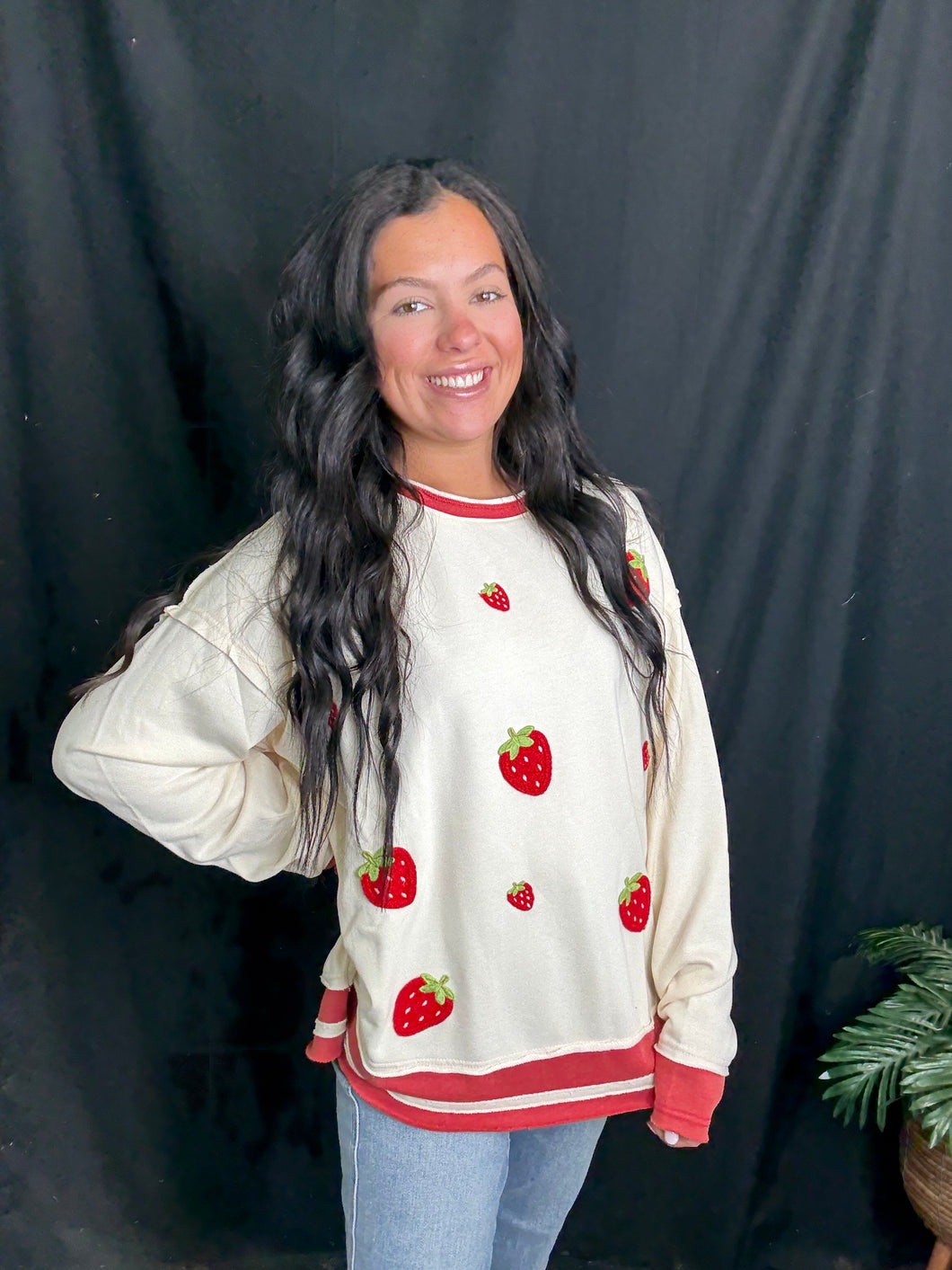 Strawberry Cream Sweatshirt